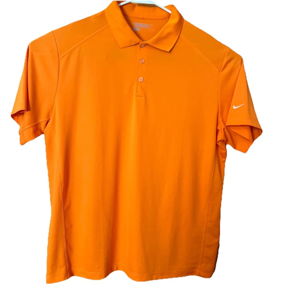 Nike Men's Golf Tour Performance Bright Orange Polo XXL Dri Fit